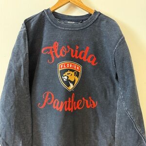 Florida Panthers Ribbed Sweatshirt – Medium